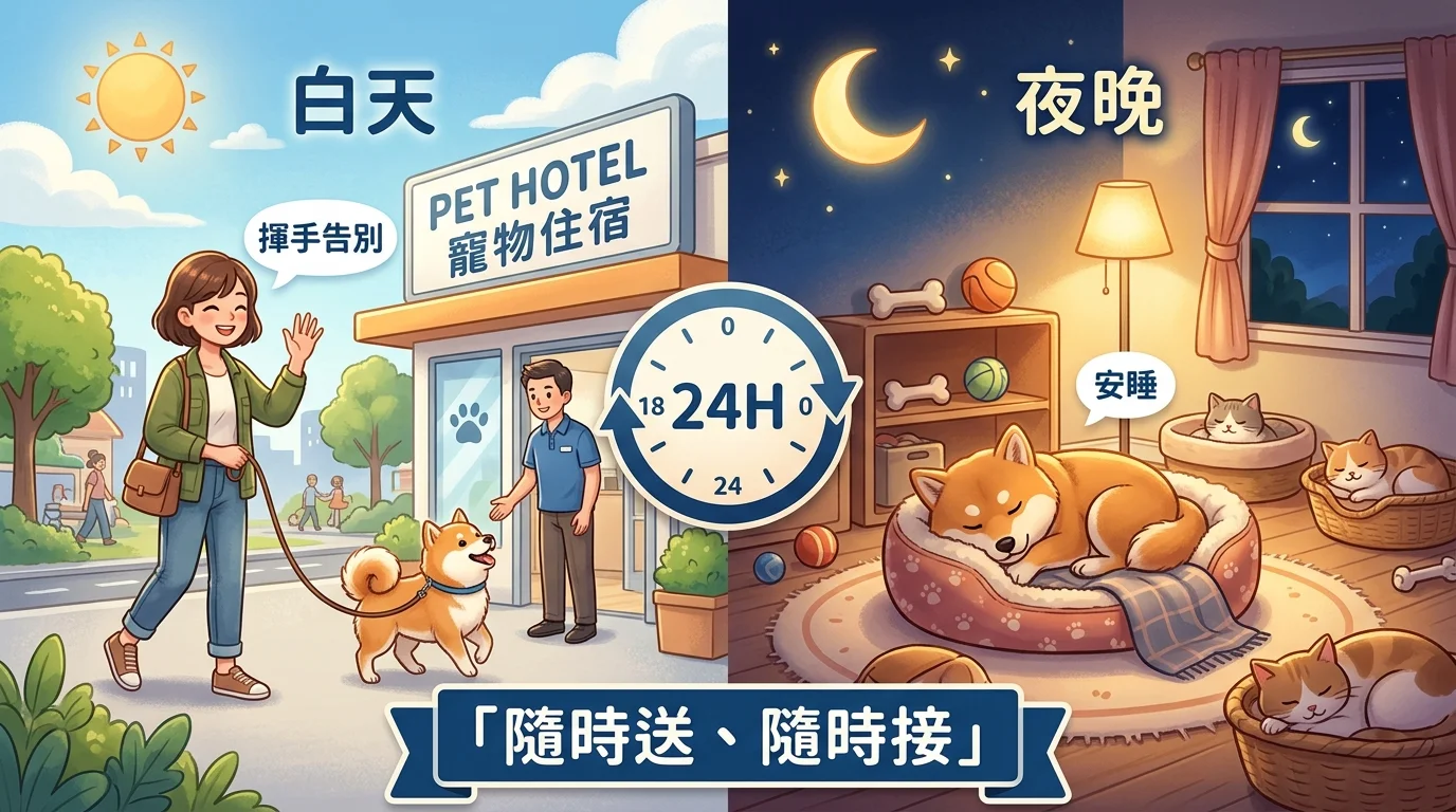 2026 寵物住宿24小時推薦｜臨時需要寄放毛孩？這些地方隨時可以