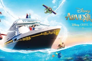 親子郵輪旅遊示意